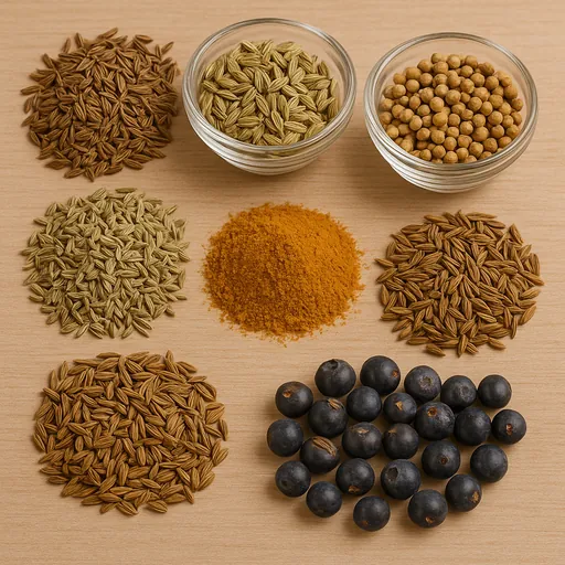 Spice Seeds & Juniper Berries